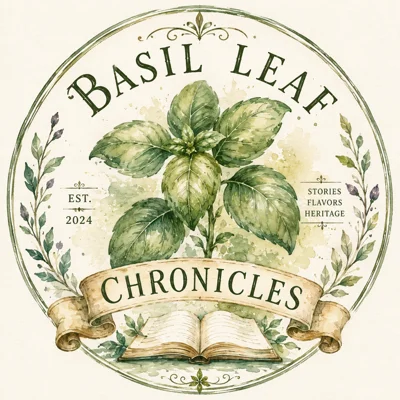 Basil Leaf Chronicles logo